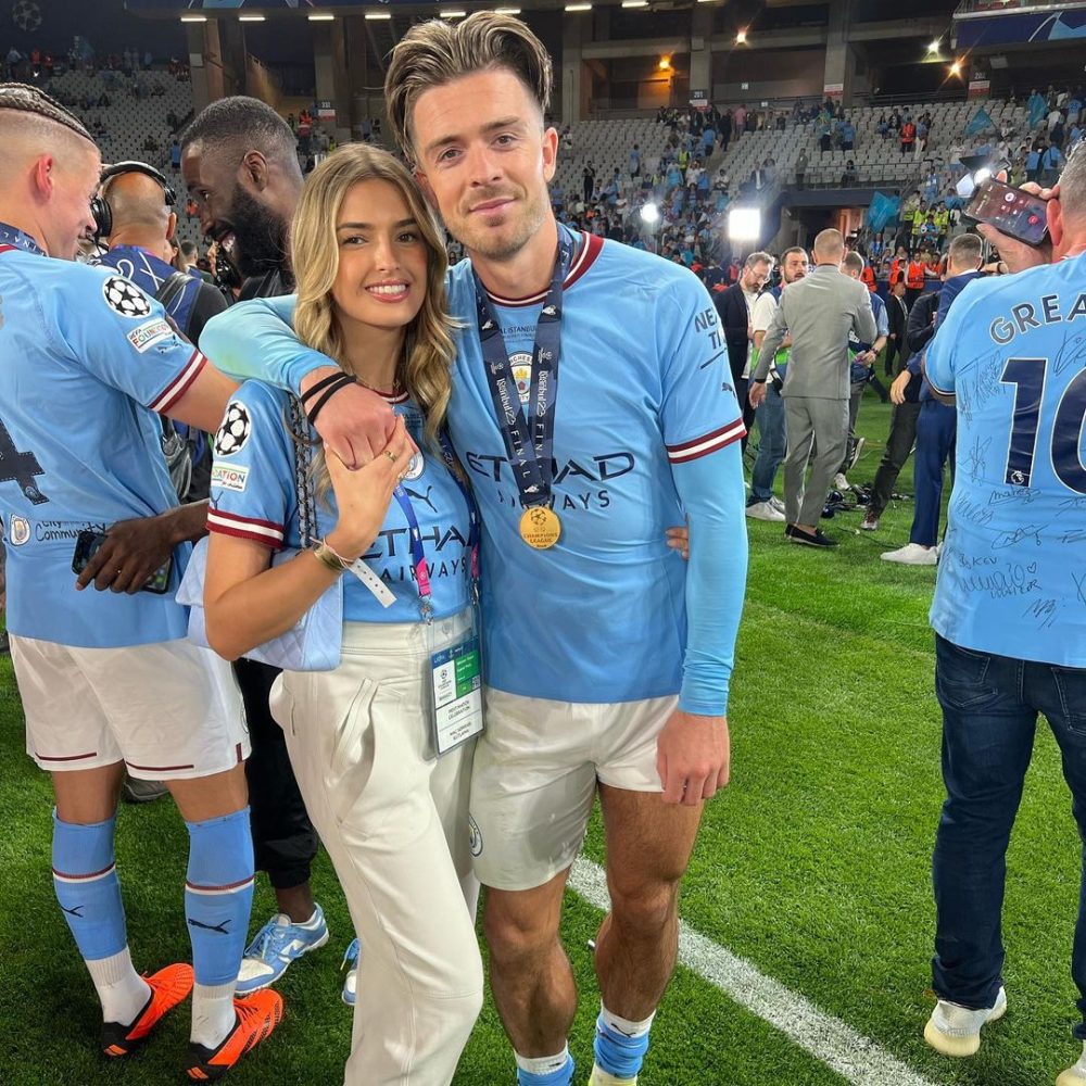 Sasha Attwood und Manchester City-Profi Jack Grealish erwarten ihr erstes Kind.